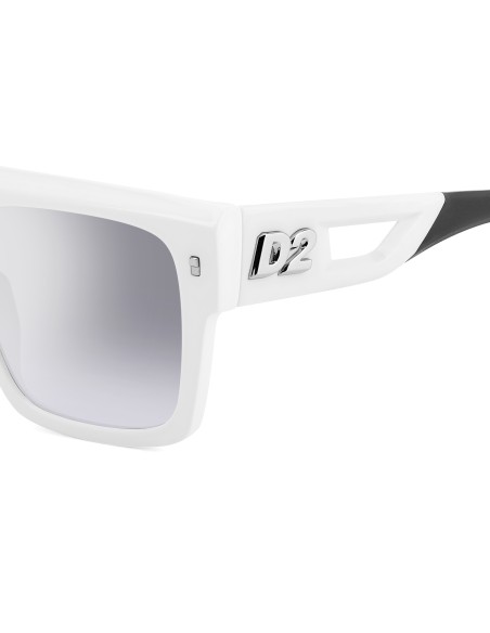 SUNGLASSES FRAMES DSQUARED - D2 0127/S - WHITE BLACK - 56