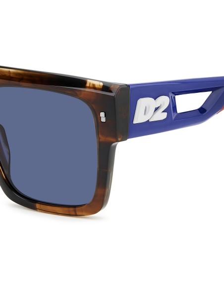 SUNGLASSES FRAMES DSQUARED - D2 0127/S - BROWN HORN - 56