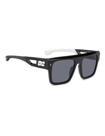 SUNGLASSES FRAMES DSQUARED - D2 0127/S - BLACK WHITE - 56 2