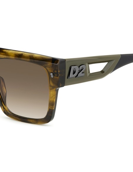 SUNGLASSES FRAMES DSQUARED - D2 0127/S - GREEN HORN - 56