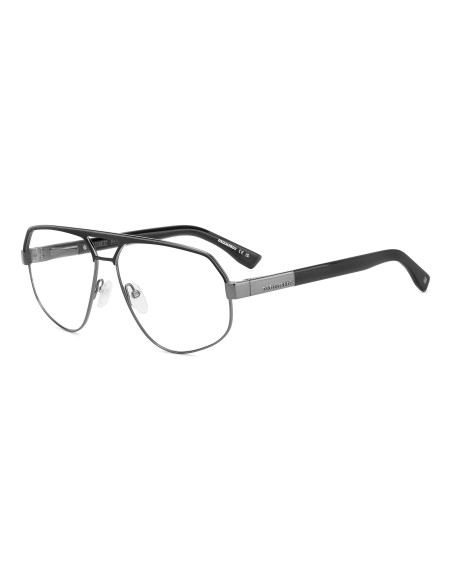OPTICAL FRAMES DSQUARED - D2 0121 - DARK RUTHENIUM BLACK - 60
