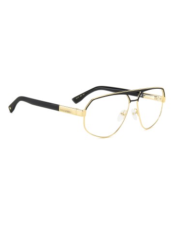 OPTICAL FRAMES DSQUARED - D2 0121 - GOLD BLACK 2 - 60 2