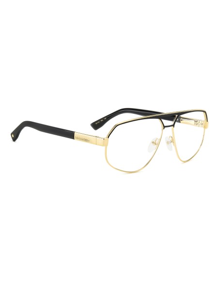 OPTICAL FRAMES DSQUARED - D2 0121 - GOLD BLACK 2 - 60