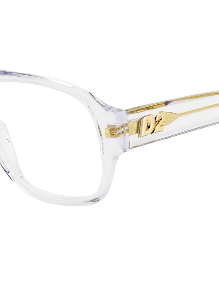OPTICAL FRAMES DSQUARED - D2 0125 - CRYSTAL - 56