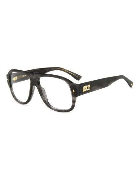 OPTICAL FRAMES DSQUARED - D2 0125 - GREY HORN - 56