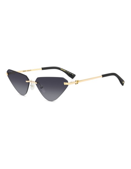 SUNGLASSES FRAMES DSQUARED - D2 0108/S - GOLD BLACK 2 - 63