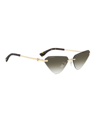 SUNGLASSES FRAMES DSQUARED - D2 0108/S - GOLD GREEN - 63 2