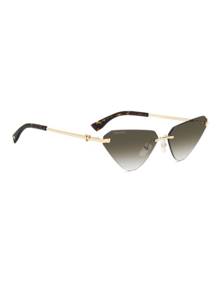SUNGLASSES FRAMES DSQUARED - D2 0108/S - GOLD GREEN - 63