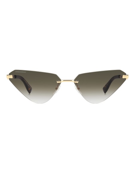 SUNGLASSES FRAMES DSQUARED - D2 0108/S - GOLD GREEN - 63