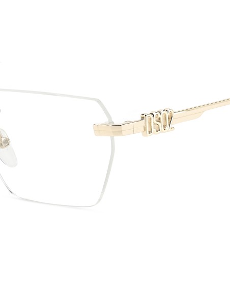 OPTICAL FRAMES DSQUARED - D2 0102 - LIGHT GOLD - 58