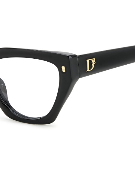 OPTICAL FRAMES DSQUARED - D2 0117 - BLACK - 53