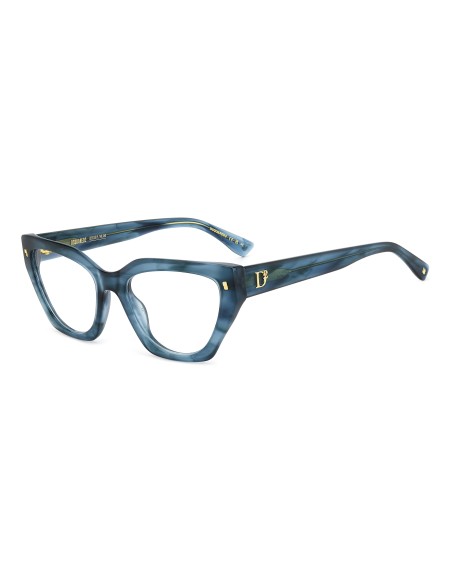 OPTICAL FRAMES DSQUARED - D2 0117 - BLUE HORN - 53