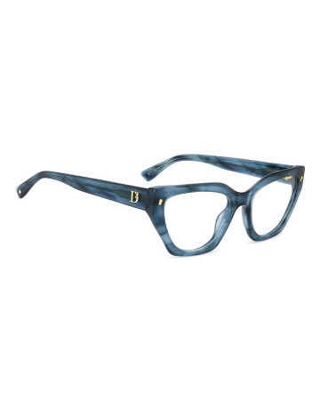 OPTICAL FRAMES DSQUARED - D2 0117 - BLUE HORN - 53 2