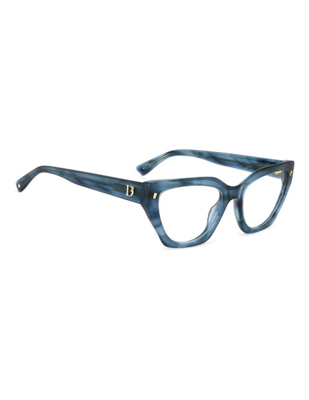 OPTICAL FRAMES DSQUARED - D2 0117 - BLUE HORN - 53