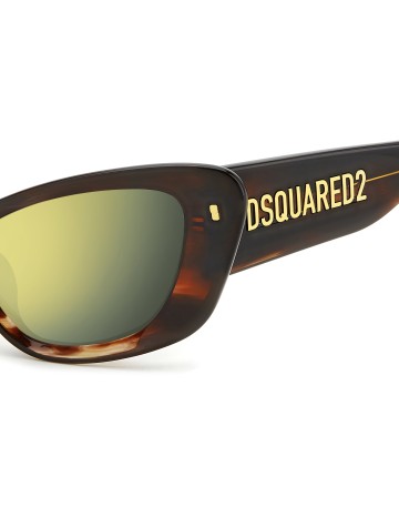 SUNGLASSES FRAMES DSQUARED - D2 0118/S - BROWN HORN - 57