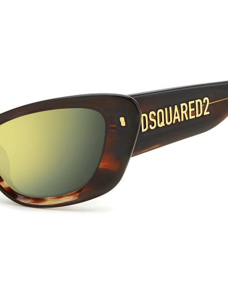 SUNGLASSES FRAMES DSQUARED - D2 0118/S - BROWN HORN - 57