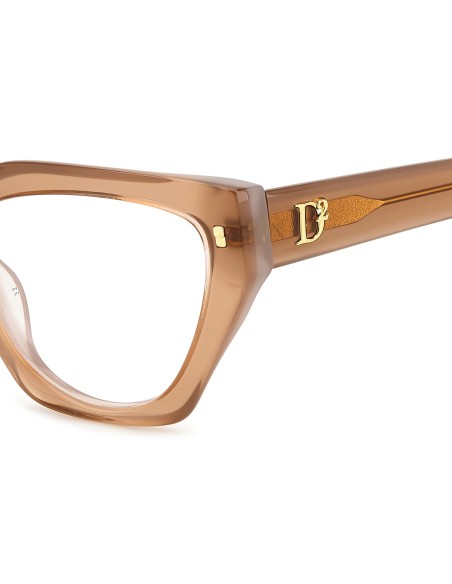 OPTICAL FRAMES DSQUARED - D2 0117 - BRICK - 53