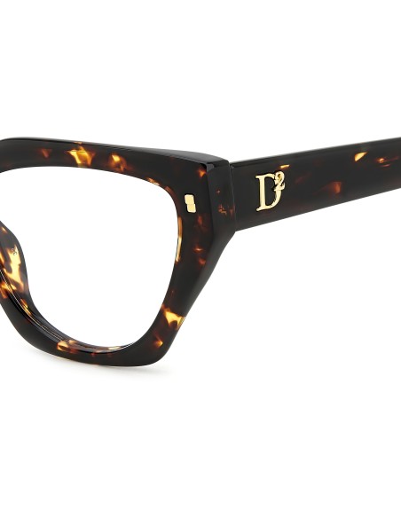OPTICAL FRAMES DSQUARED - D2 0117 - HAVANA - 53