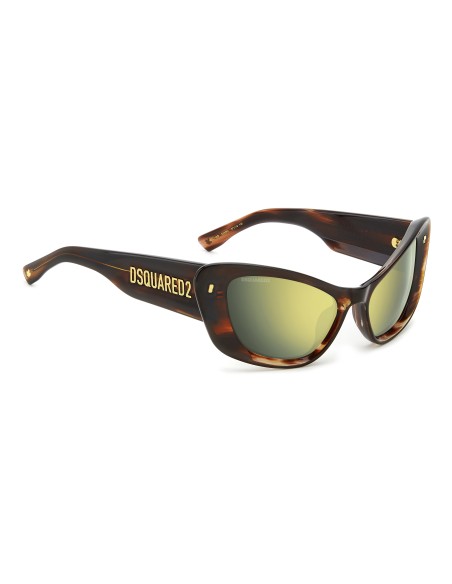 SUNGLASSES FRAMES DSQUARED - D2 0118/S - BROWN HORN - 57