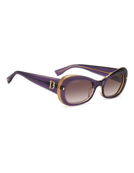 SUNGLASSES FRAMES DSQUARED - D2 0110/S - VIOLET BEIGE - 52