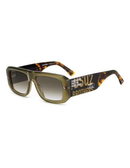 SUNGLASSES FRAMES DSQUARED - D2 0107/S - OLIVE - 54