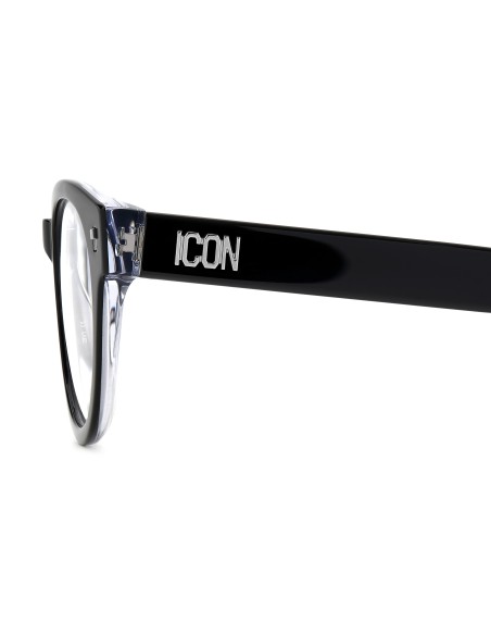 OPTICAL FRAMES DSQUARED - ICON 0014 - BLACK CRYSTAL - 49