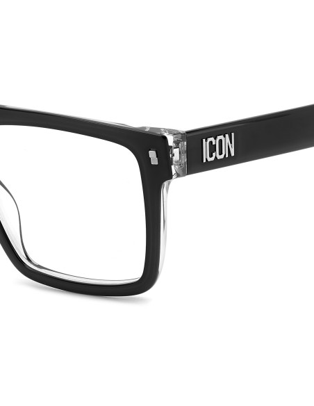 OPTICAL FRAMES DSQUARED - ICON 0012 - BLACK CRYSTAL - 54
