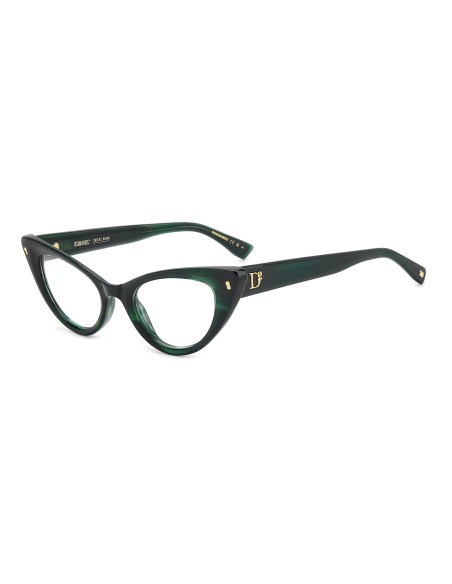OPTICAL FRAMES DSQUARED - D2 0116 - HORN GREEN - 49