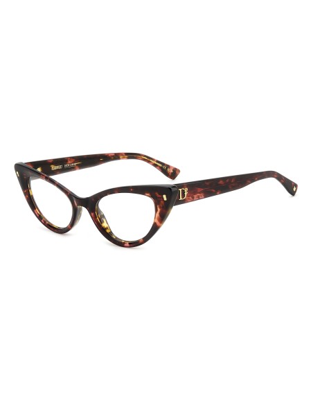 OPTICAL FRAMES DSQUARED - D2 0116 - FUCHSIA HAVANA - 49