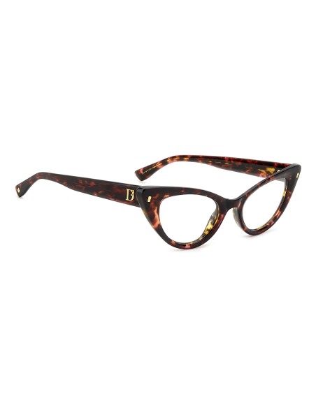 OPTICAL FRAMES DSQUARED - D2 0116 - FUCHSIA HAVANA - 49