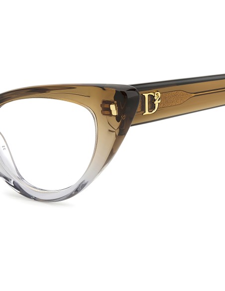 OPTICAL FRAMES DSQUARED - D2 0116 - BEIGE GREY - 49