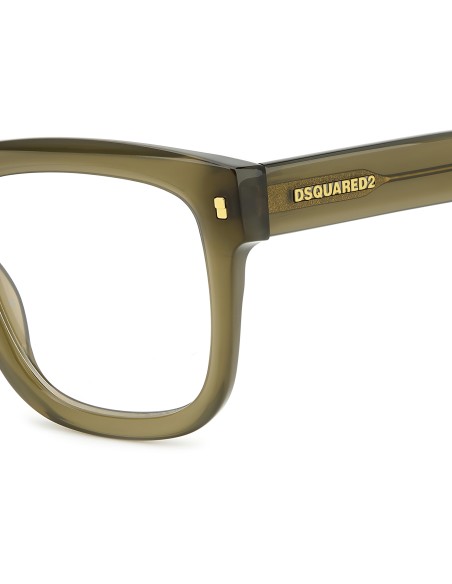 OPTICAL FRAMES DSQUARED - D2 0114 - OLIVE - 50