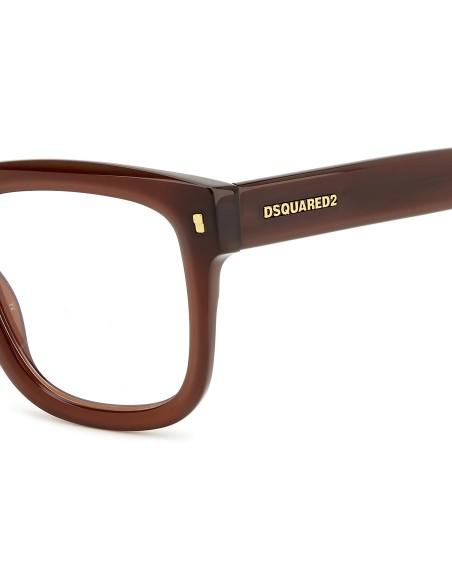 OPTICAL FRAMES DSQUARED - D2 0114 - BROWN - 53