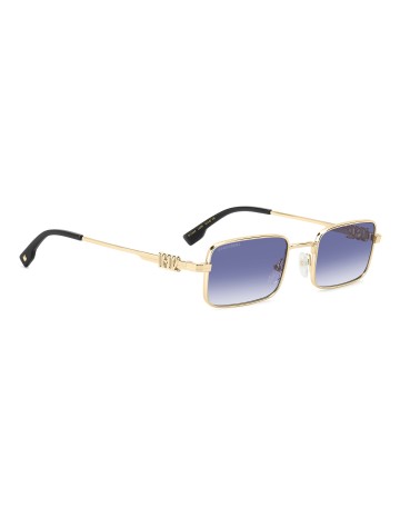 SUNGLASSES FRAMES DSQUARED - D2 0104/S - GOLD BLUE - 52 2