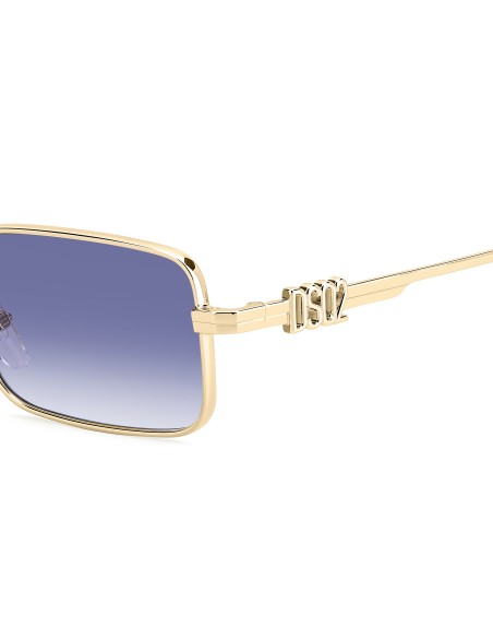 SUNGLASSES FRAMES DSQUARED - D2 0104/S - GOLD BLUE - 52