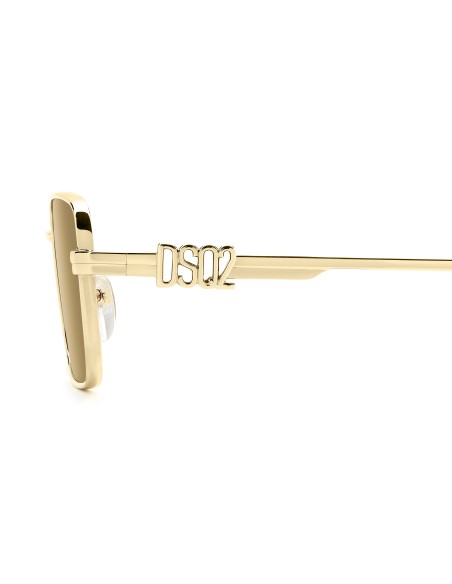 SUNGLASSES FRAMES DSQUARED - D2 0104/S - GOLD BROWN - 52