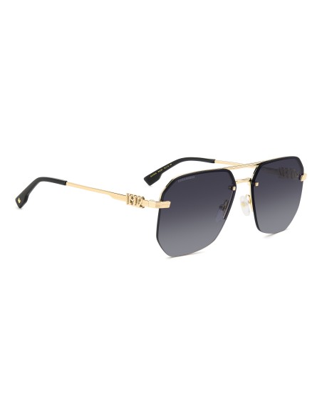 SUNGLASSES FRAMES DSQUARED - D2 0103/S - GOLD BLACK 2 - 60