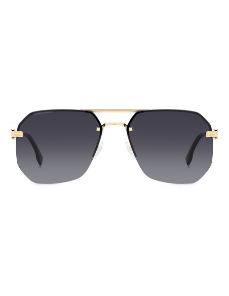 SUNGLASSES FRAMES DSQUARED - D2 0103/S - GOLD BLACK 2 - 60