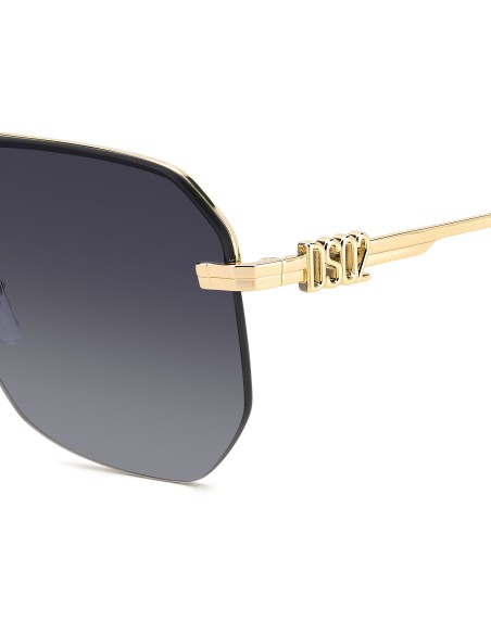 SUNGLASSES FRAMES DSQUARED - D2 0103/S - GOLD BLACK 2 - 60