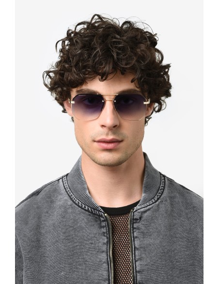 SUNGLASSES FRAMES DSQUARED - D2 0103/S - GOLD BLUE - 60