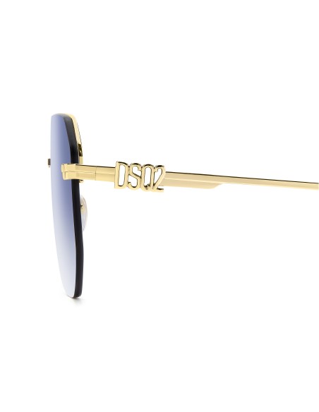 SUNGLASSES FRAMES DSQUARED - D2 0103/S - GOLD BLUE - 60