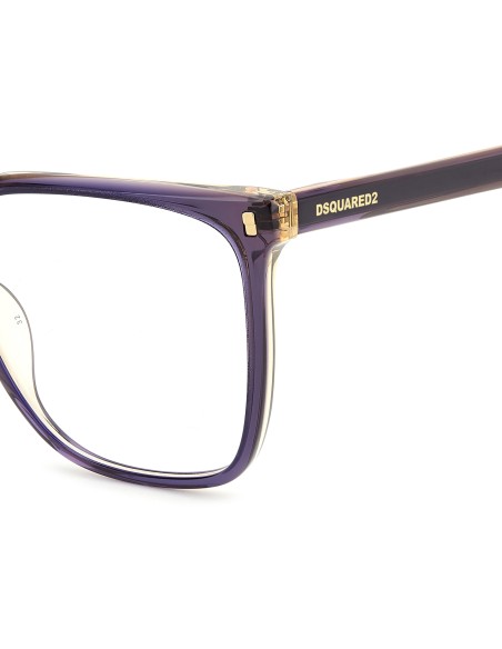 OPTICAL FRAMES DSQUARED - D2 0115 - VIOLET BEIGE - 57