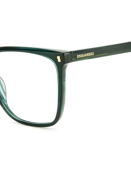 OPTICAL FRAMES DSQUARED - D2 0115 - HORN GREEN - 57