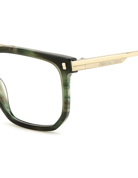 OPTICAL FRAMES DSQUARED - D2 0112 - HORN GREEN - 54