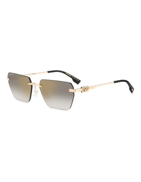 SUNGLASSES FRAMES DSQUARED - D2 0102/S - GOLD BLACK 2 - 58