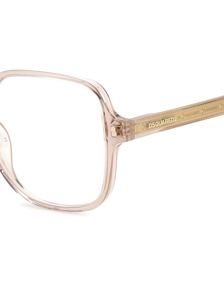 OPTICAL FRAMES DSQUARED - D2 0081 - PEACH - 53