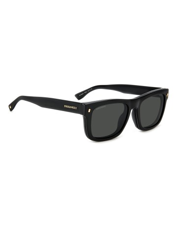 OPT + CLIP-ON DSQUARED - D2 0100/CS - BLACK - 55 2
