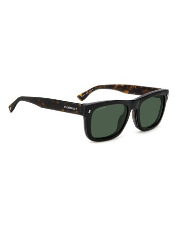 OPT + CLIP-ON DSQUARED - D2 0100/CS - HAVANA - 55 2