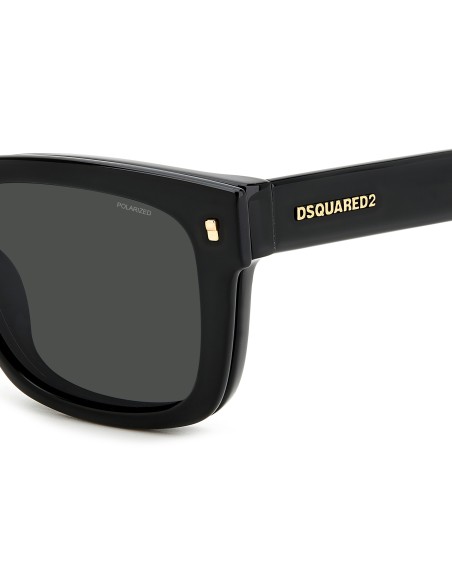 OPT + CLIP-ON DSQUARED - D2 0100/CS - BLACK - 55