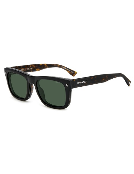 OPT + CLIP-ON DSQUARED - D2 0100/CS - HAVANA - 55